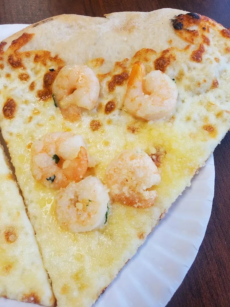 Shrimp Garlic Pizza